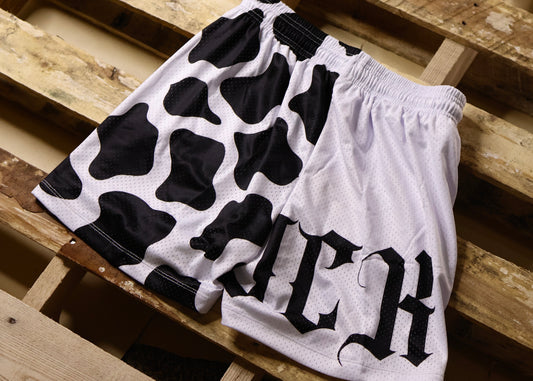 Men's 5 Inch Mesh Cow Shorts