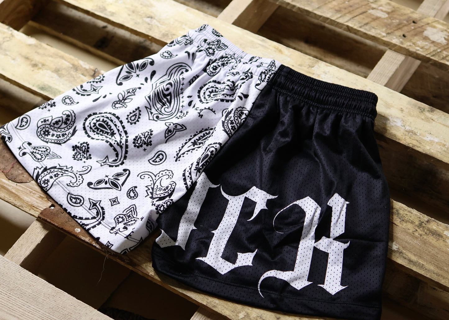 Women's 3 Inch Mesh Bandana Shorts